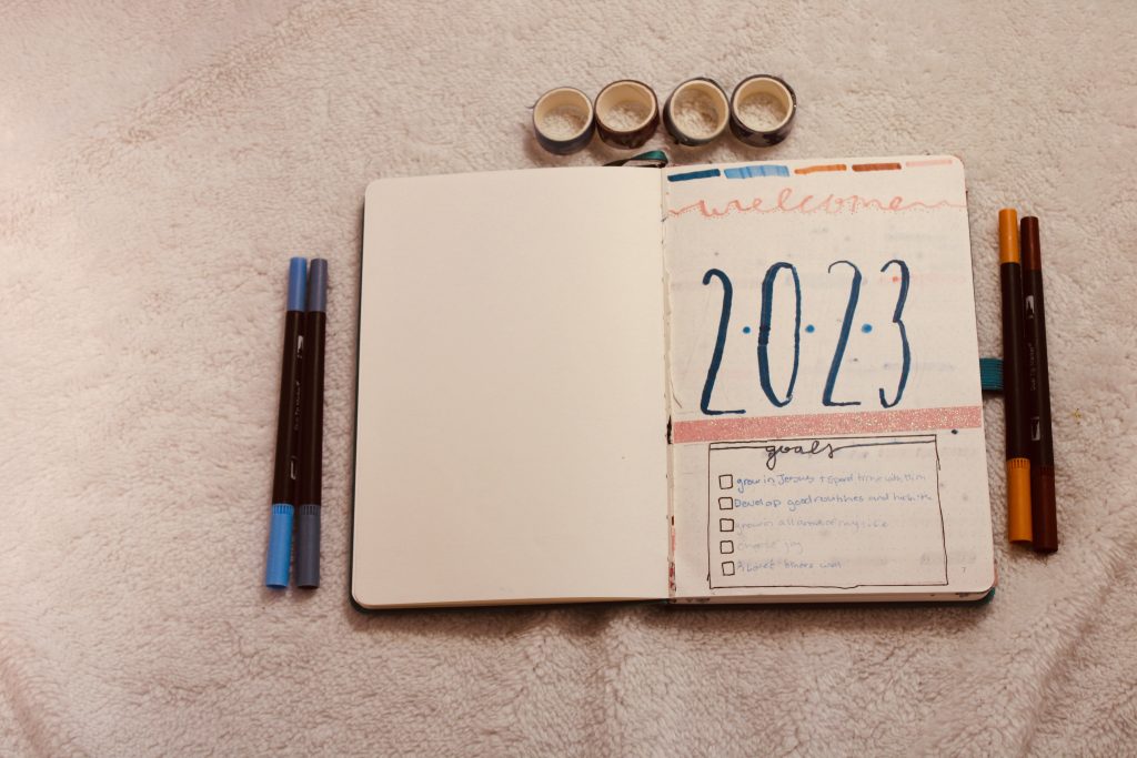 2023 Minimal Pocket Bullet Journal Setup